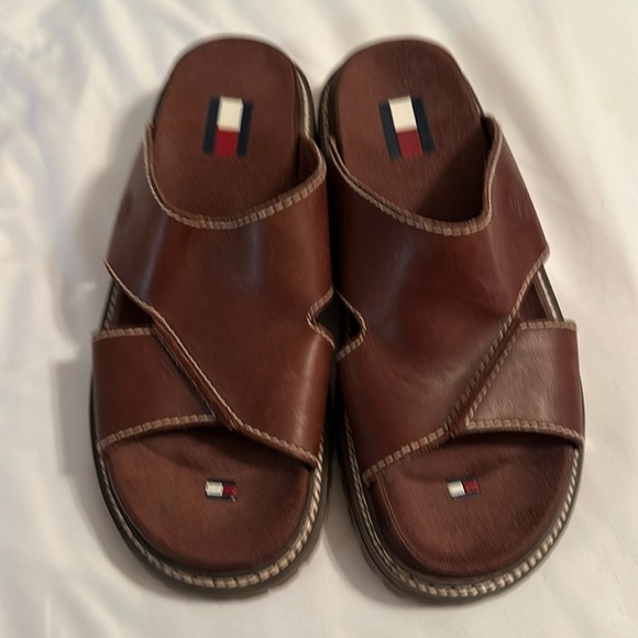 New Men’s Tommy Hilfiger 10.5 Sandals - Picture 1 of 4